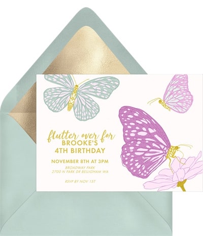 Flutter Over Invitation