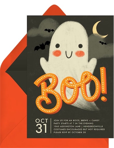 Friendly Ghost Invitation