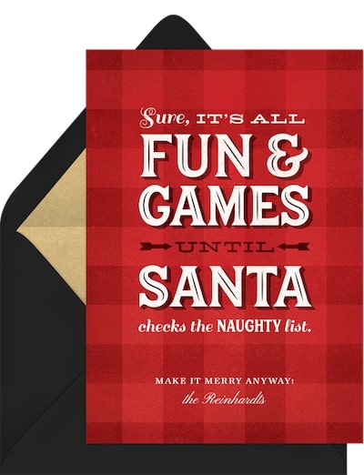 Fun & Games Card