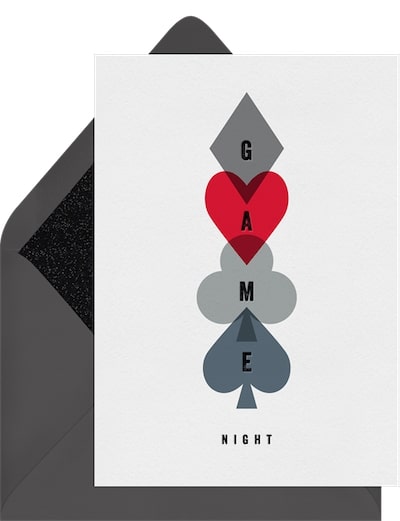 Game Night Invitation