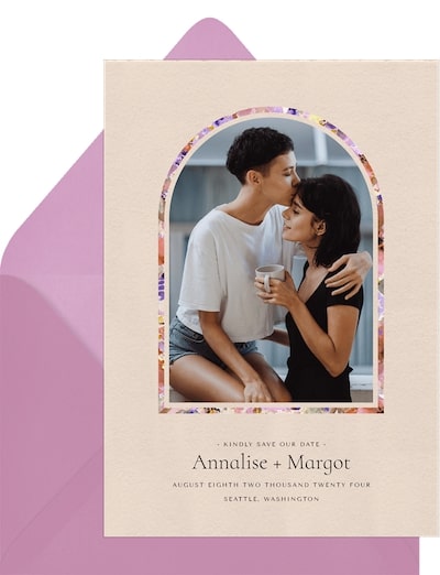 Garden Window Save the Date