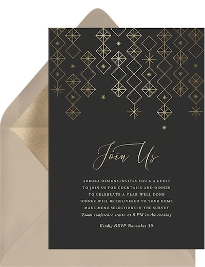 Geo Drops Invitation