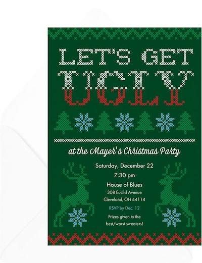 Get Ugly Invitation