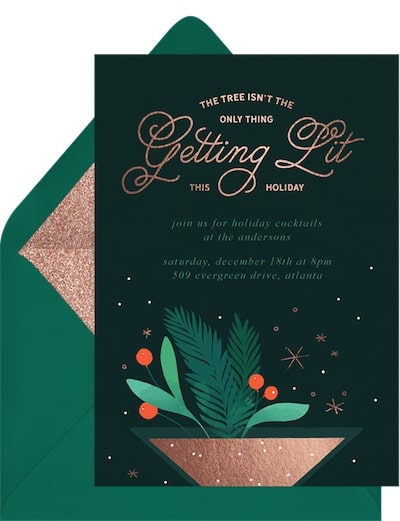 Getting Lit Invitation