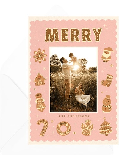 Gingerbread Cookies Card