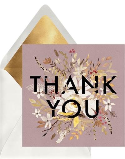 Give Thanks Card