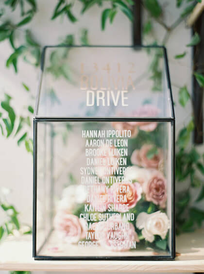 Unique And Fun Escort Cards And Seating Chart Displays