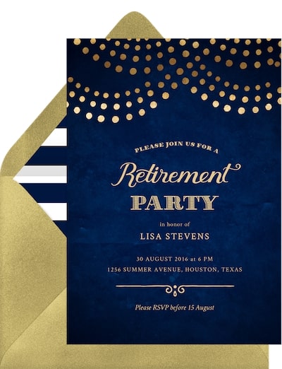 Grand Exit Invitation