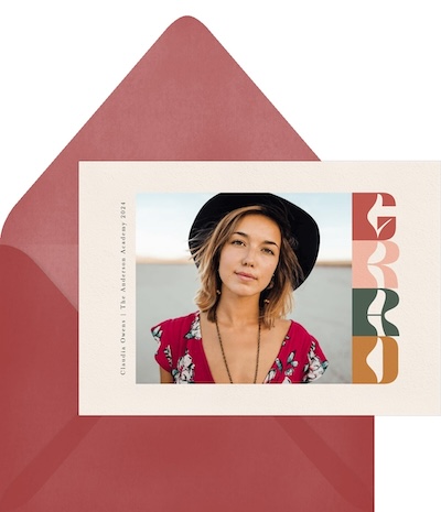 Groovy Grad Announcement