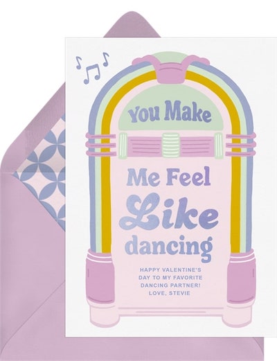 Groovy Jukebox Card