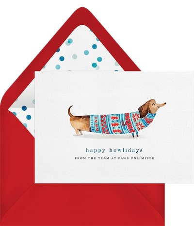 Happy Howlidays Card