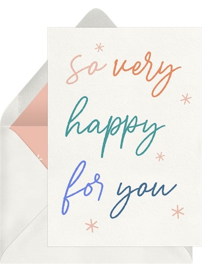 Happy for You Card