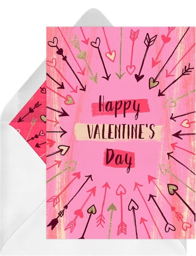 Hearts and Arrows Card