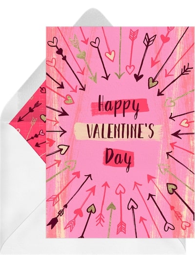 Hearts and Arrows Card