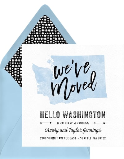 We moved cards: Hello Washington Announcement