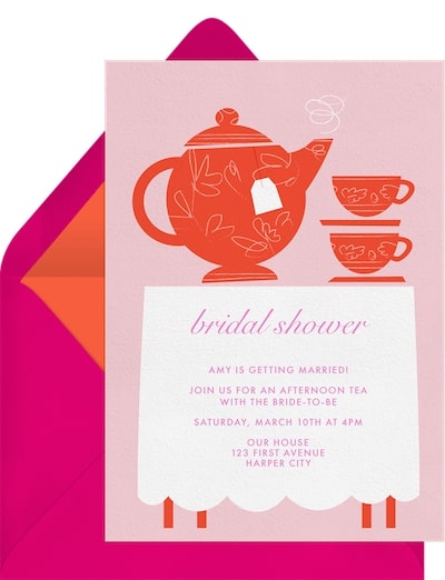 High Tea Invitation