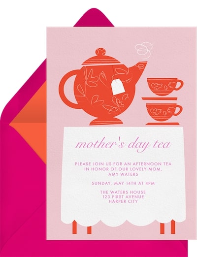 High Tea Invitation