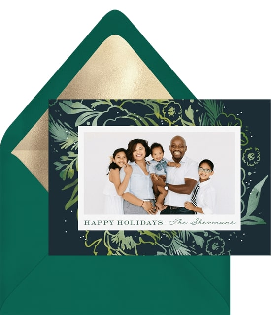 Holiday Splash Card