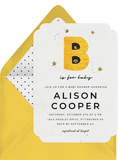 Honey B Invitation