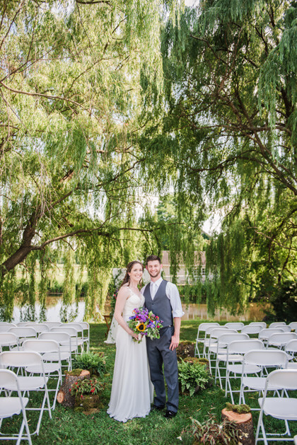 New York Wedding with Woodland-Inspired Details