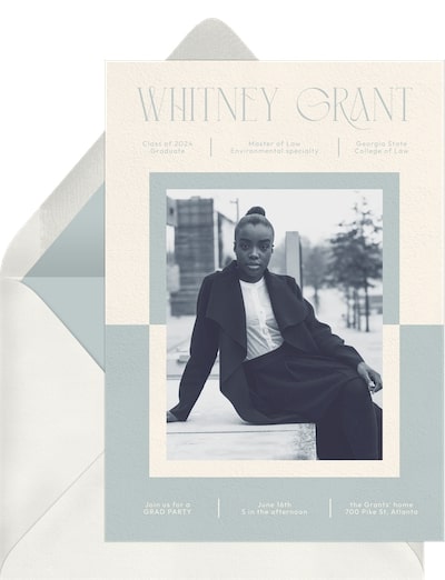 Graduation party invitation wording: Jumpstart Invitation