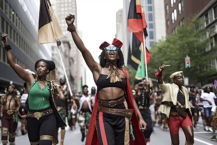 Juneteenth celebration ideas: Juneteenth parade