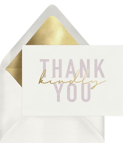 Kind Words Card