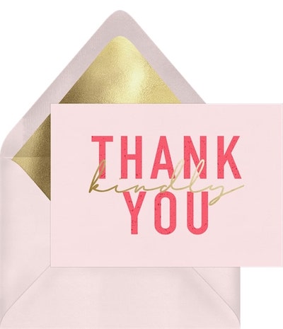 Kind Words Card