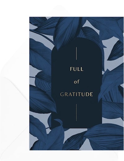 Leaves of Gratitude Card