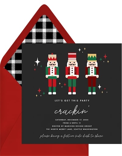 Let's Get Crackin' Invitation