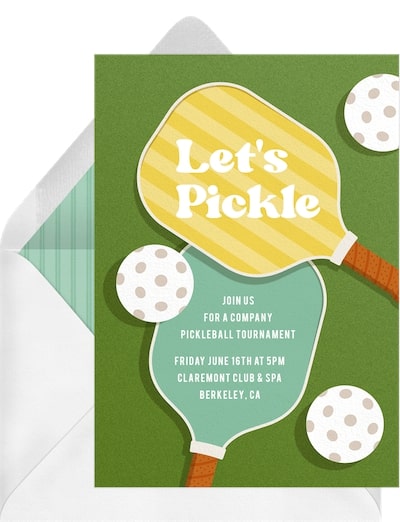 Letâs Pickle Invitation