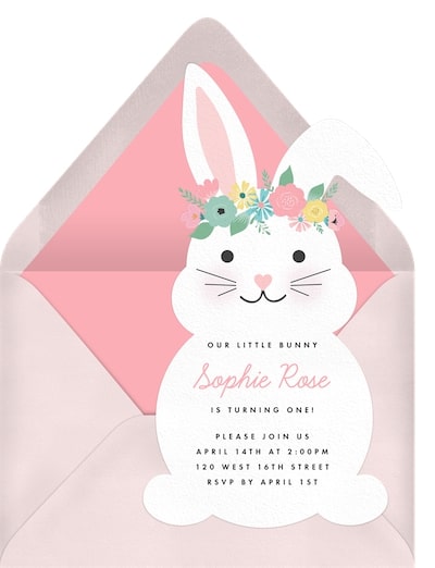 Little Bunny Invitation