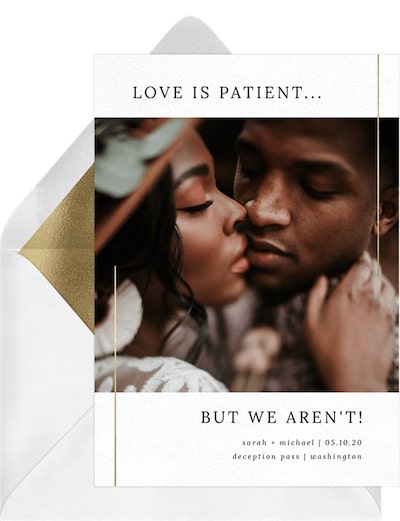 Love Can't Wait Announcement