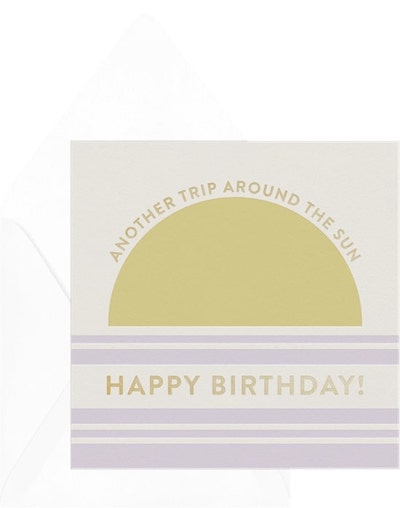 Minimal Sun Card