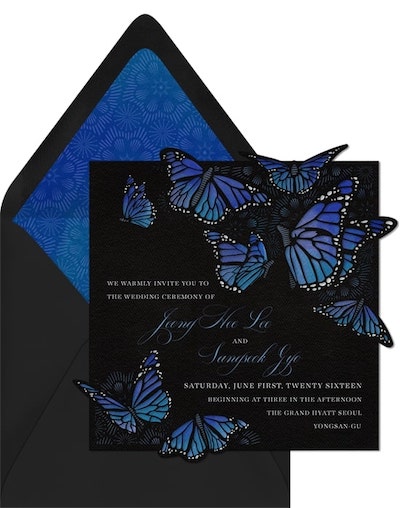 Monarch's Tale Invitation