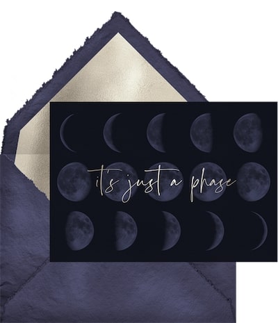Moon Phases Card