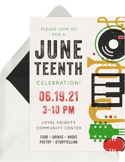 Music Celebration Invitation