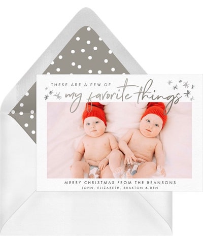 My Favorite Things Card