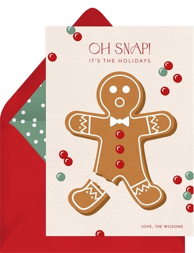 Oh Snap! Card