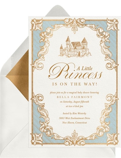 Once Upon A Time Invitation