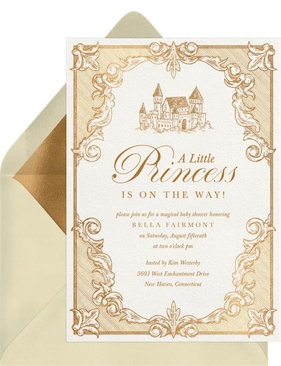 Once Upon A Time Invitation