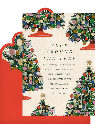 Ornament Overload Invitation