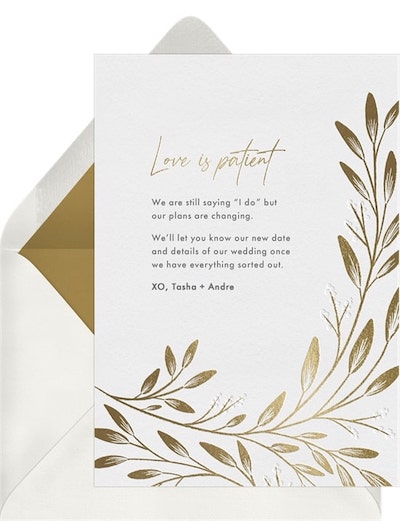 Patient Love Announcement