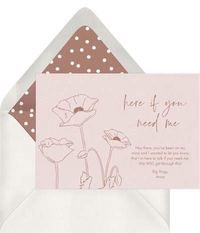 Peaceful Poppies Card