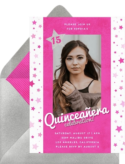 Playful Pink Invitation