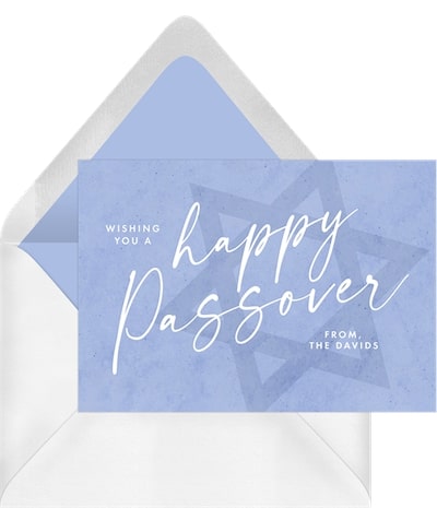 Pretty Passover Card
