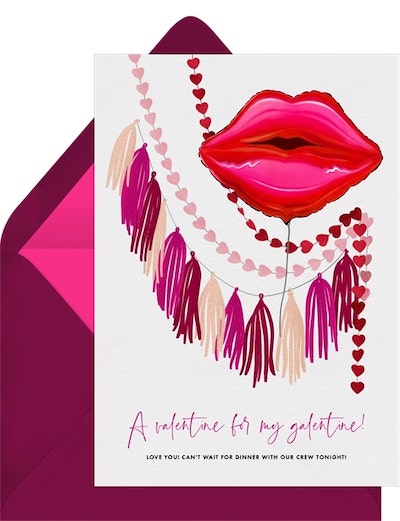Pucker Up Card