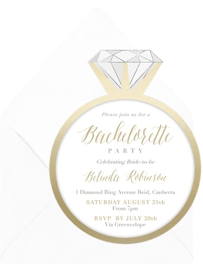 Put A Ring On It Invitation