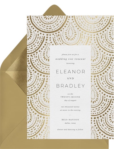 Royal Scallop Invitation