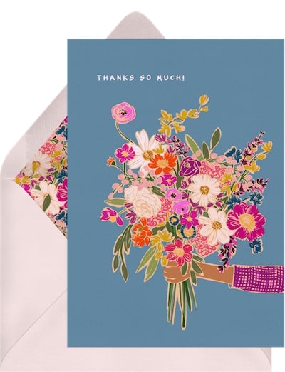 Say It With Flowers Card